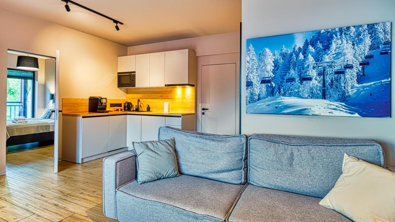 Apartament Karpatia Resort C2 Z Dwoma Sypialniami - 5D Apartamenty カルパッチ エクステリア 写真